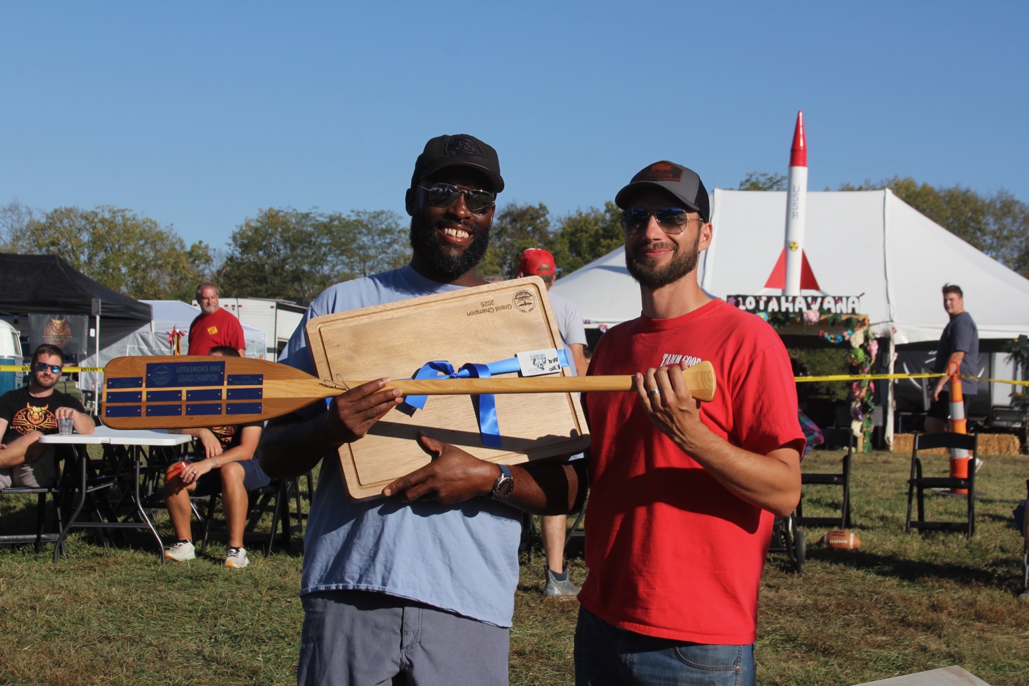 BBQ competition teams at Lotasmoke